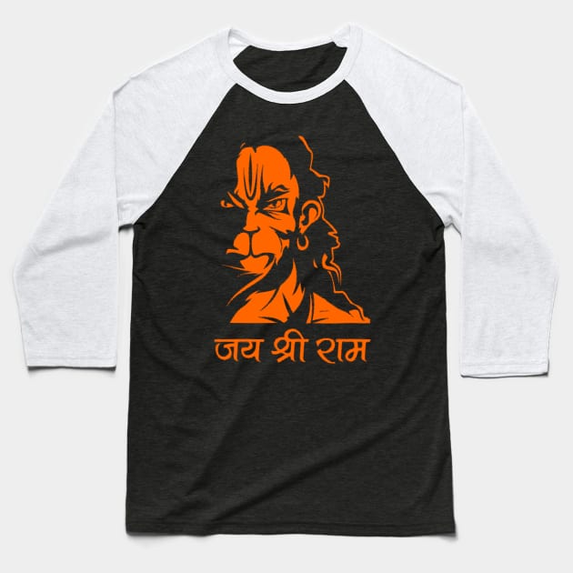 Hanuman Baseball T-Shirt by Jenex